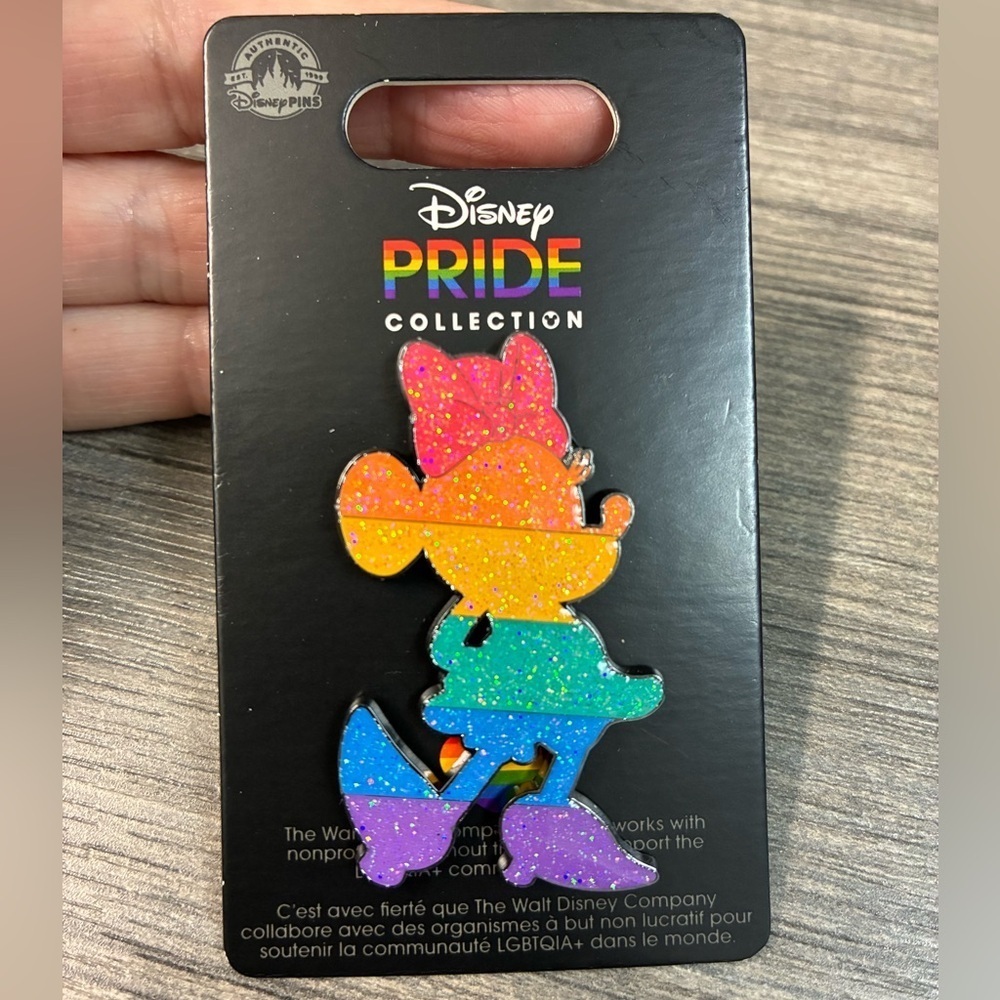 Disney Parks Minnie Mouse Pride Collection Pin